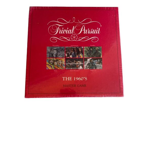 NEW Trivial Pursuit 1960's Master Game Sealed - Picture 2 of 6